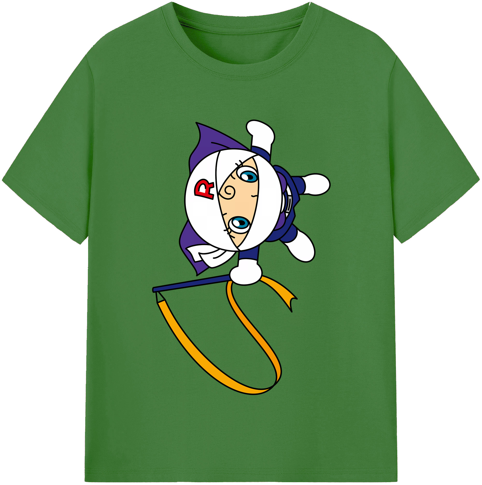 （画像用） アンパンマン Anpanman レディースカジュアルプリントTシャツ（綿100％）